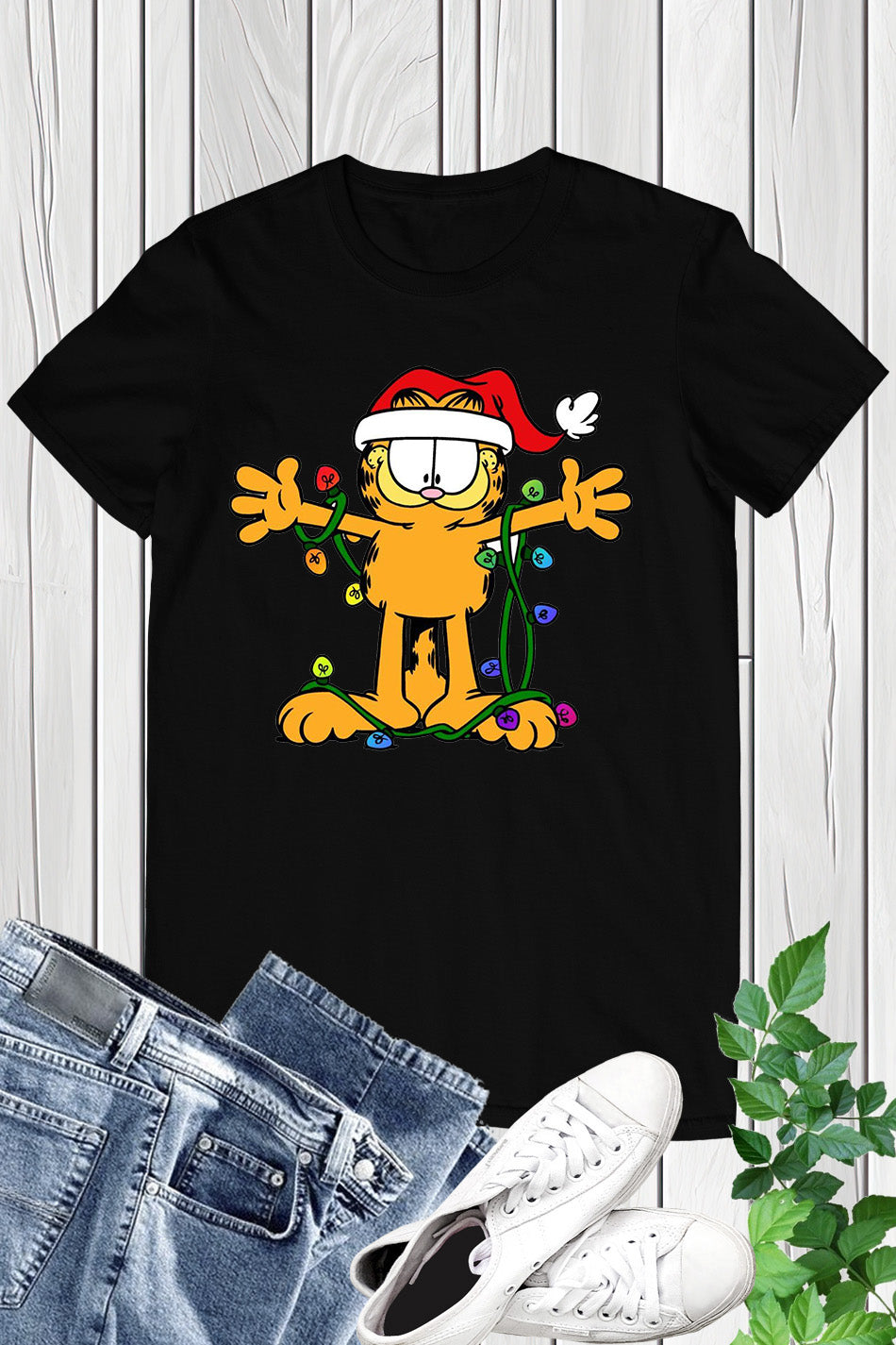 Garfield Christmas Family T Shirt