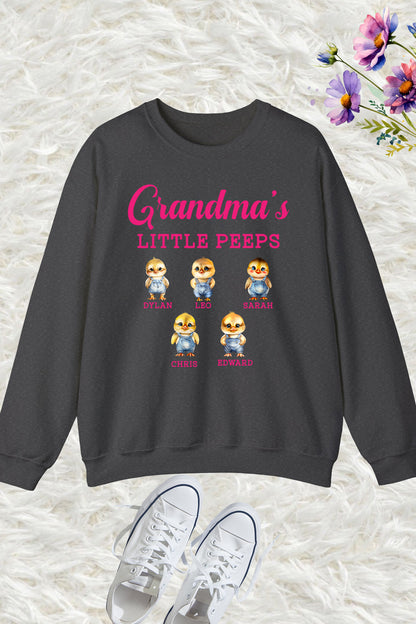 Grandma's Peeps Personalized Sweatshirt