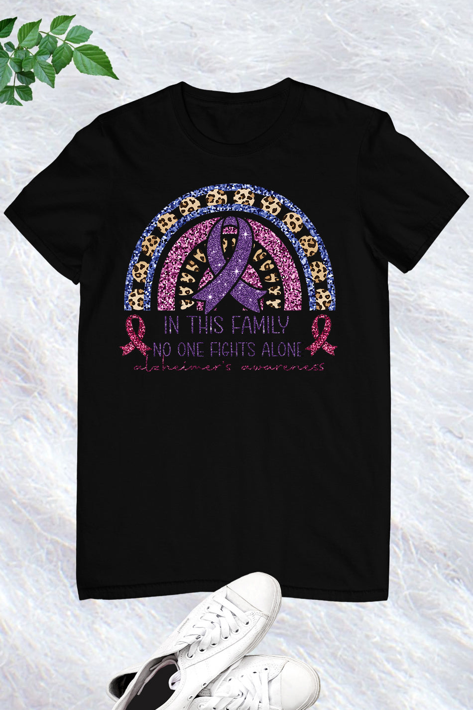 Alzheimer's Disease In This Family No One Fight Alone Shirts