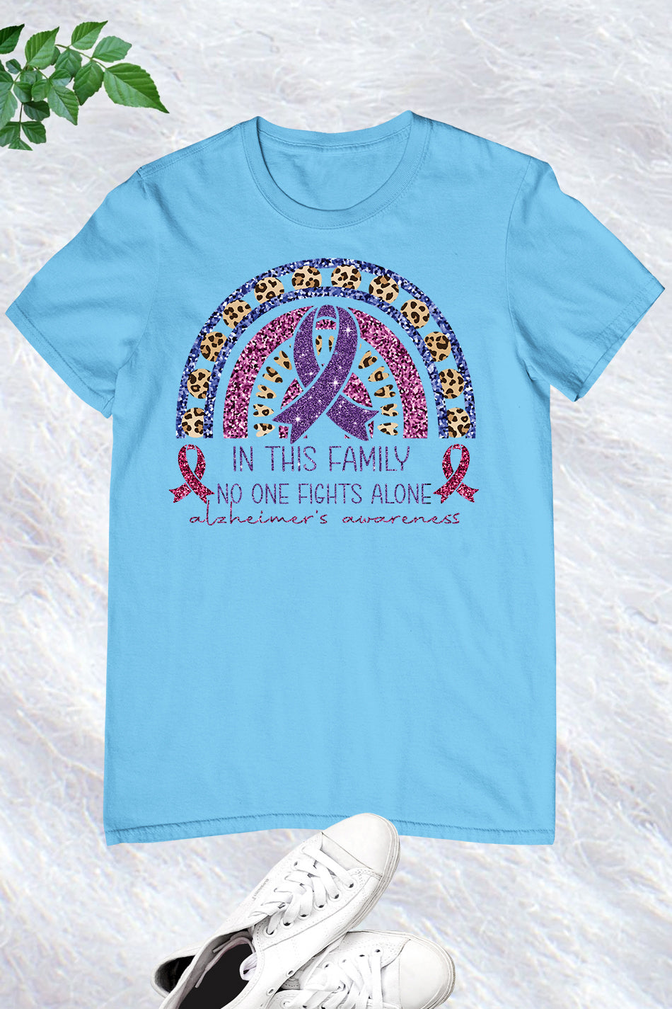 Alzheimer's Disease In This Family No One Fight Alone Shirts