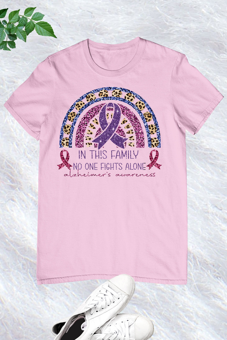 Alzheimer's Disease In This Family No One Fight Alone Shirts