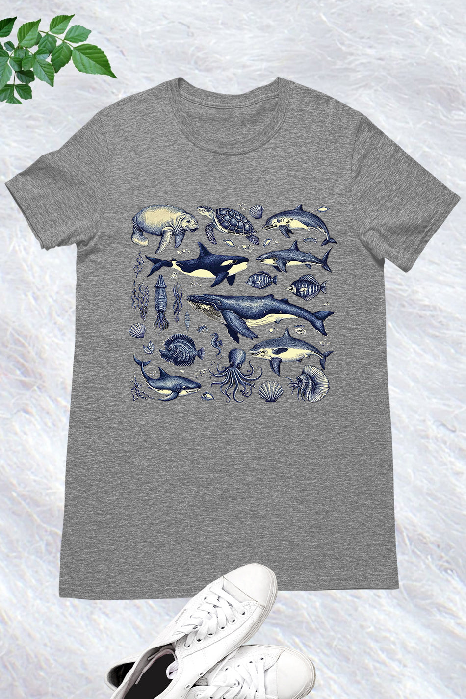 Vintage Sea Animals Ocean Life Shirt