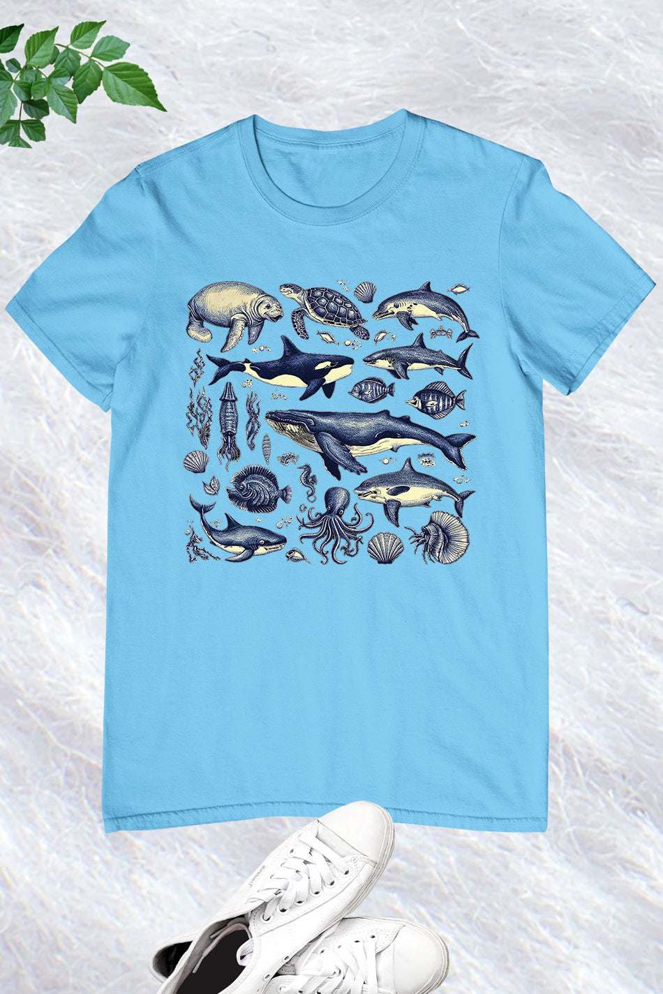 Vintage Sea Animals Ocean Life Shirt