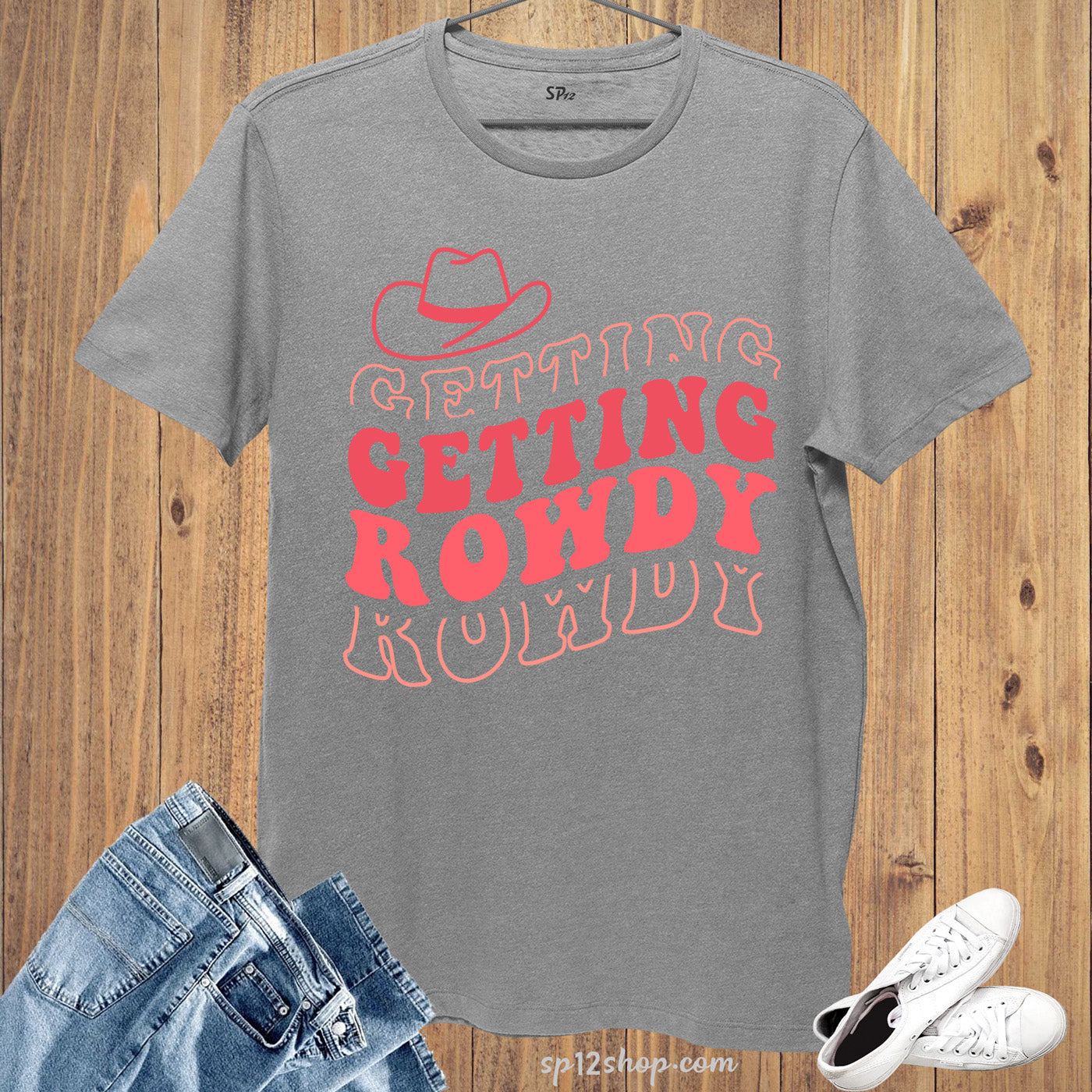 Getting Rowdy Western Bachelorette Party Shirt