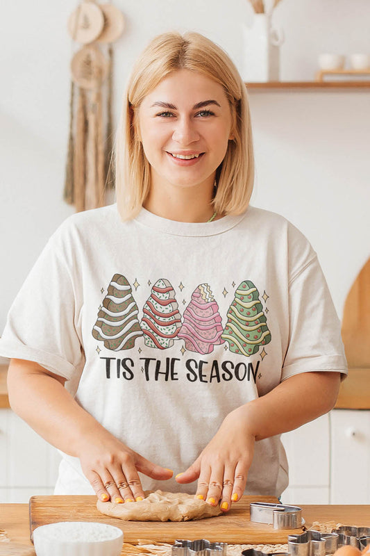 Christmas Tree Cake Tis the Season Shirt