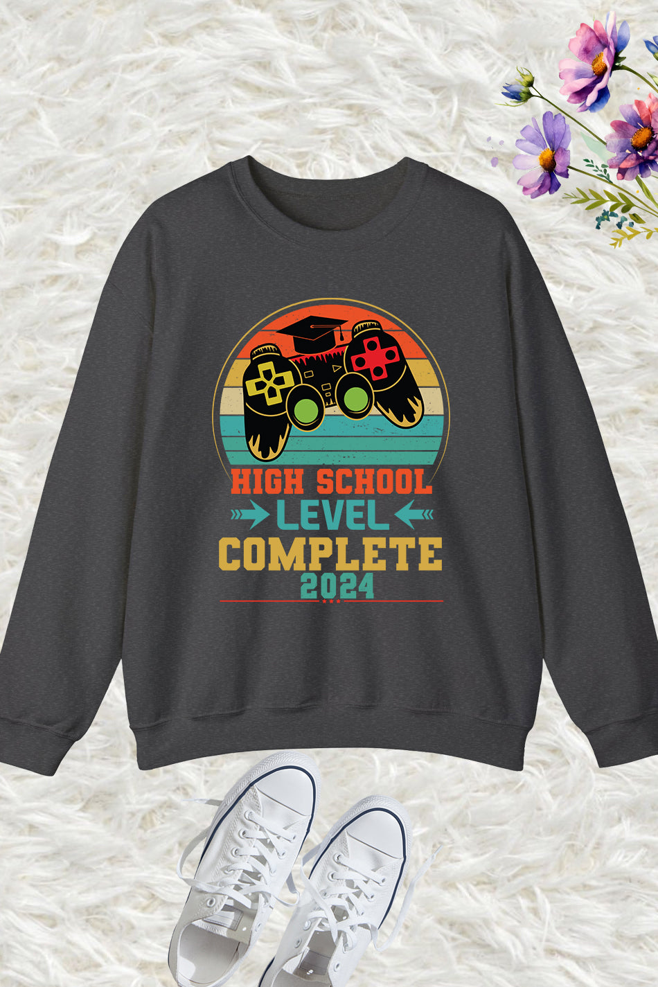 High School level Completed 2024 Sweatshirts