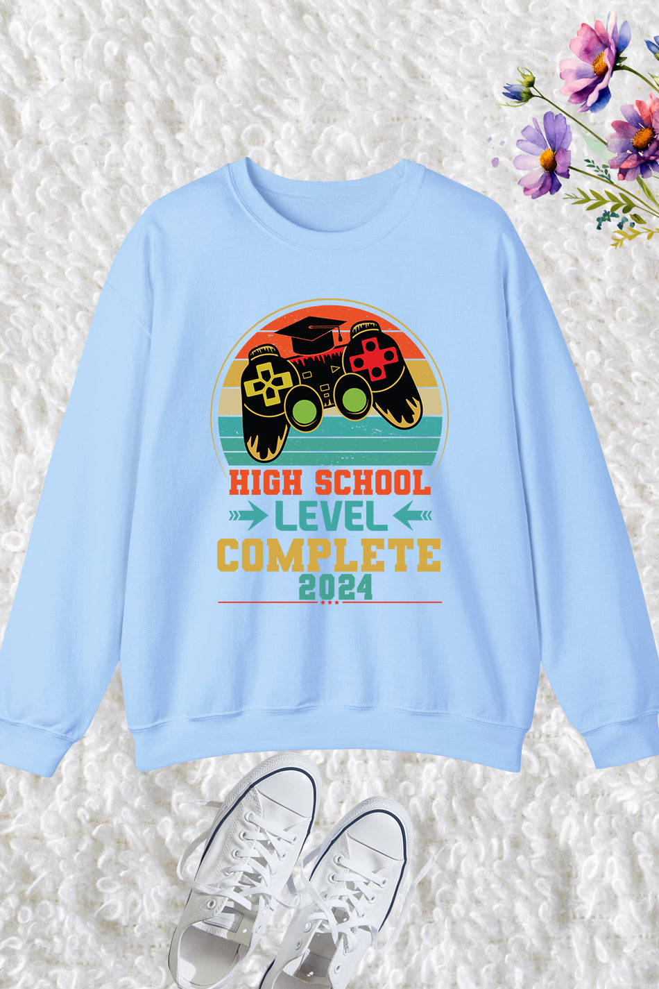 High School level Completed 2024 Sweatshirts