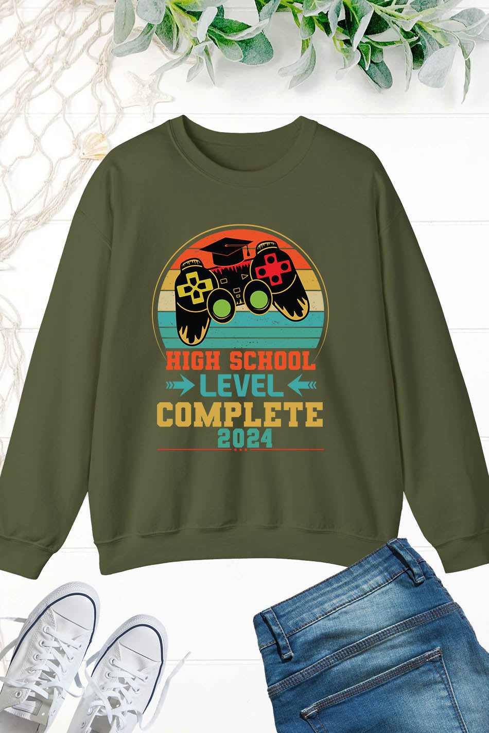 High School level Completed 2024 Sweatshirts