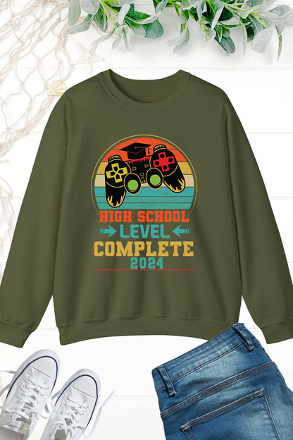 High School level Completed 2024 Sweatshirts