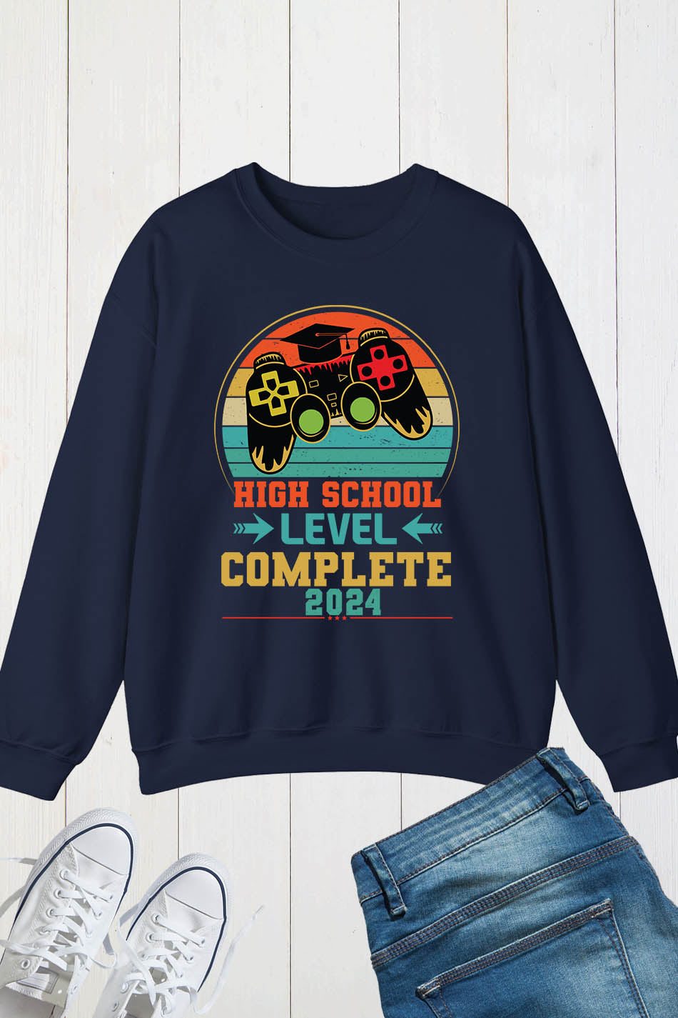 High School level Completed 2024 Sweatshirts