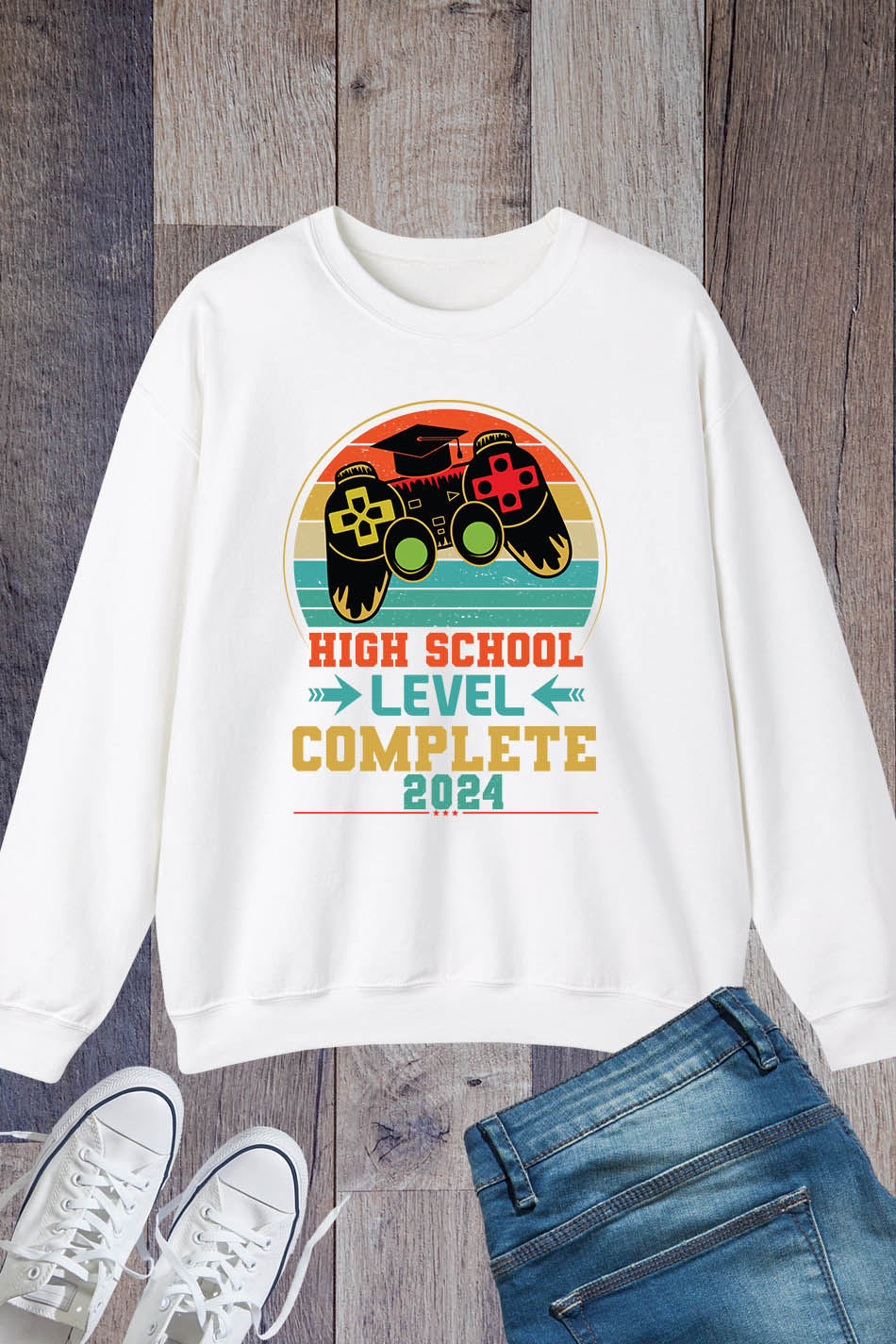 High School level Completed 2024 Sweatshirts