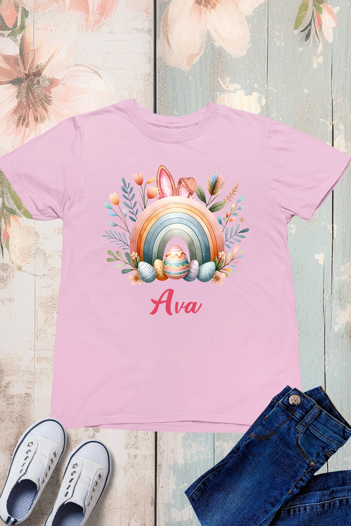 Personalized Easter Girls T-shirts