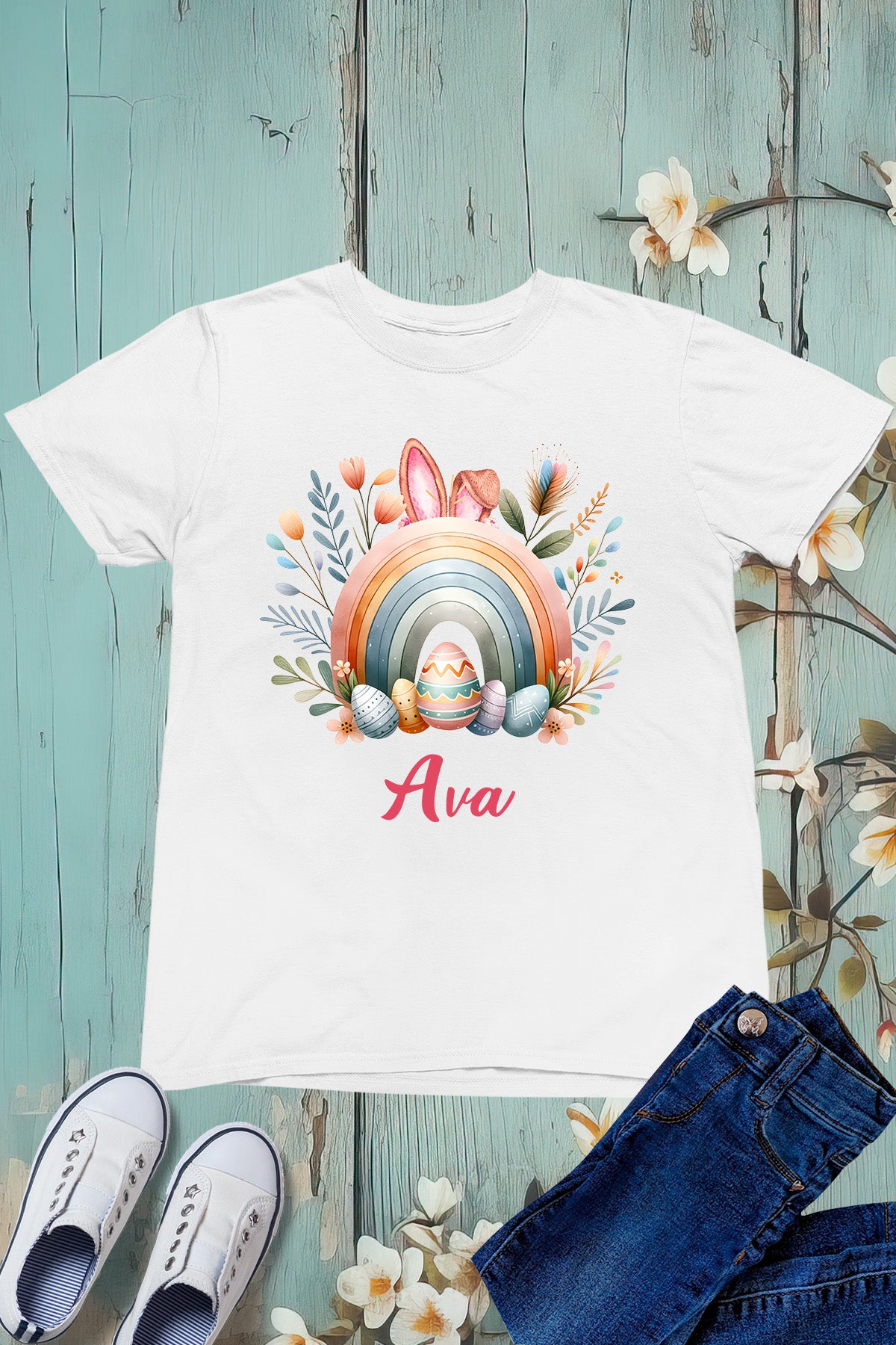 Personalized Easter Girls T-shirts