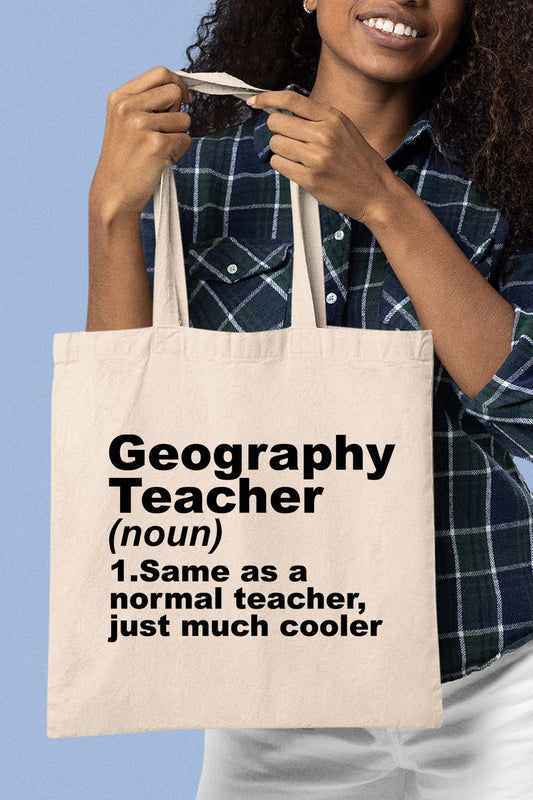 Geography Teacher Tote Bag