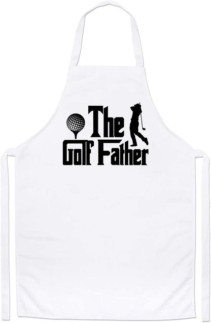 Best Golf Father Funny Father's Day Golf Lover Custom Golfer Dad Apron