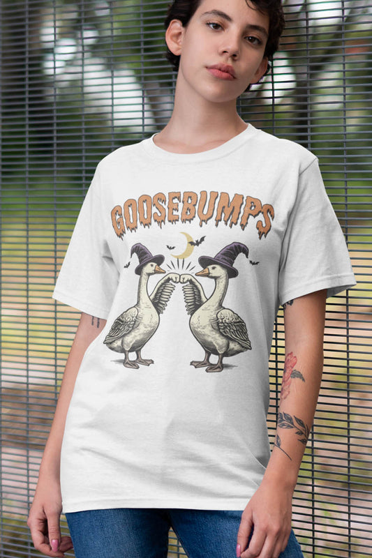 Vintage Halloween Farm Goose Shirt