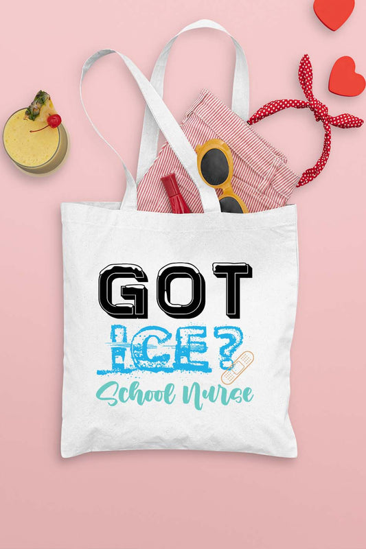 Got Ice School Nurse Tote Bag