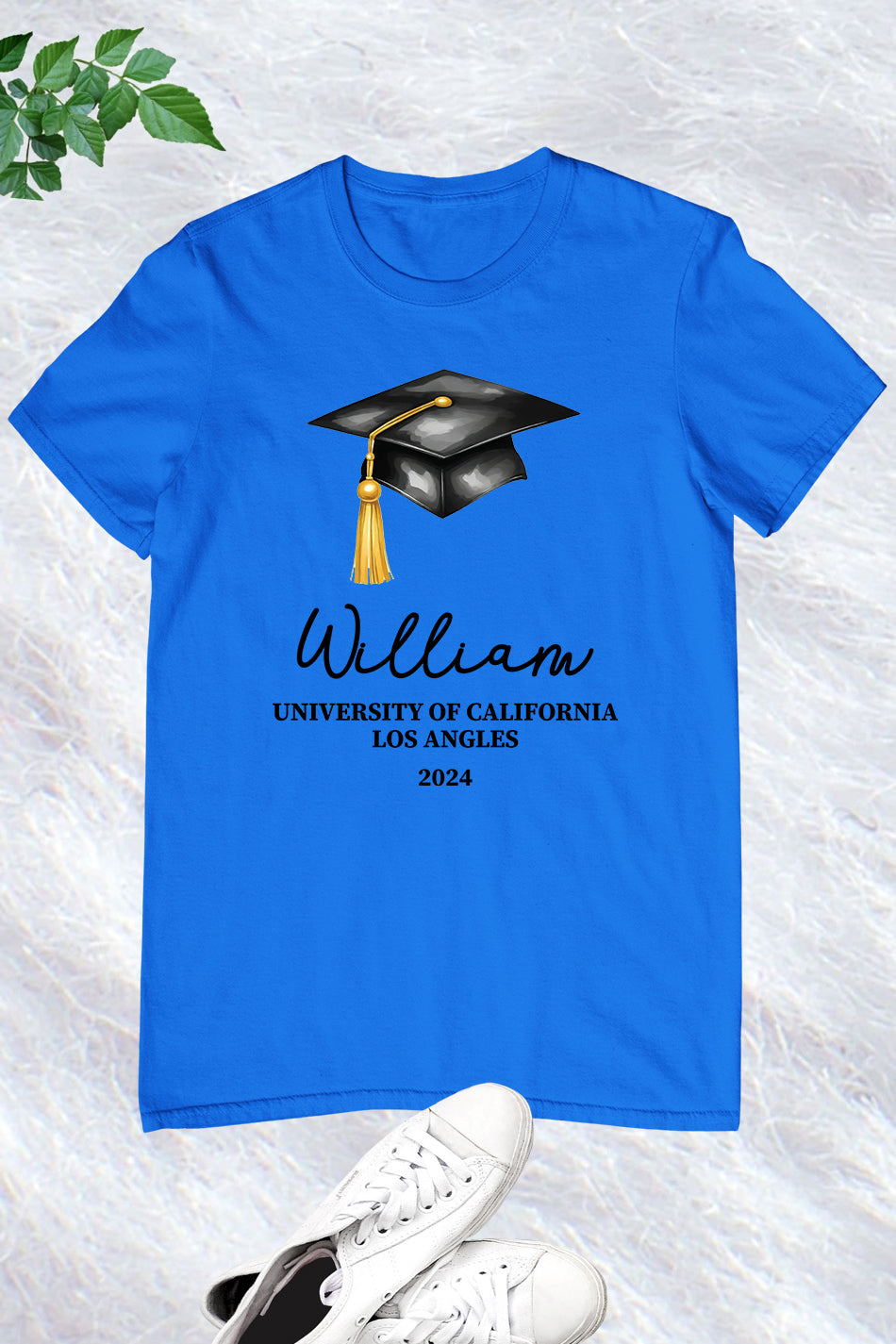 Personalized Graduation Shirt With University Name