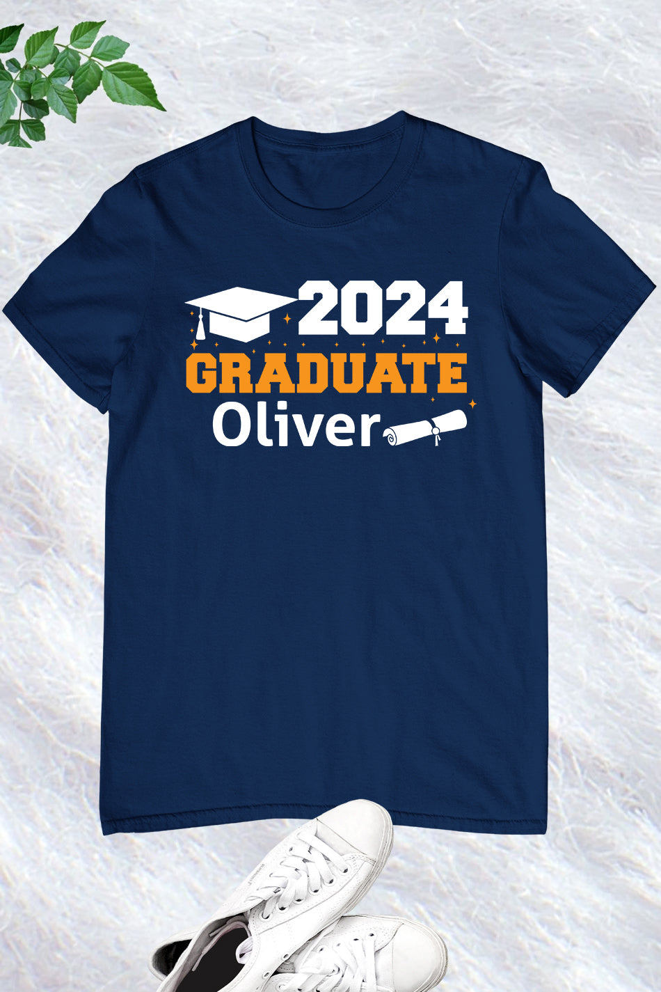 2024 Graduate Shirt With Custom Name