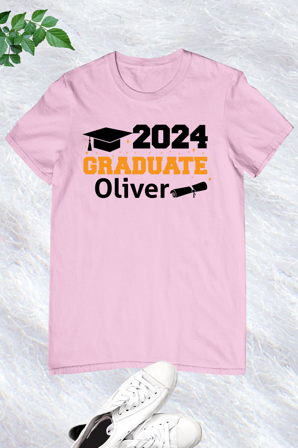 2024 Graduate Shirt With Custom Name