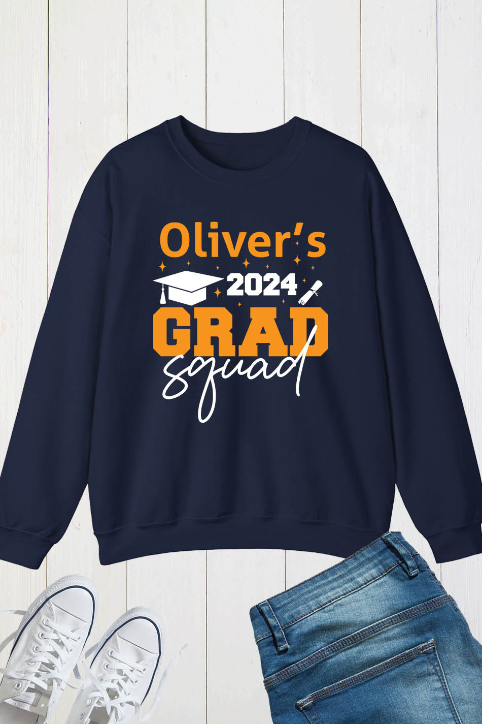 Custom Graduate Squad Sweatshirts