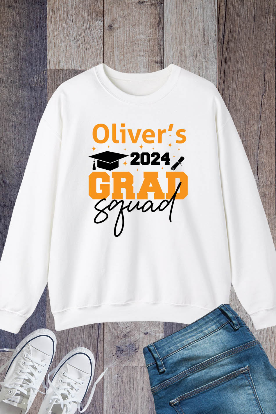 Custom Graduate Squad Sweatshirts