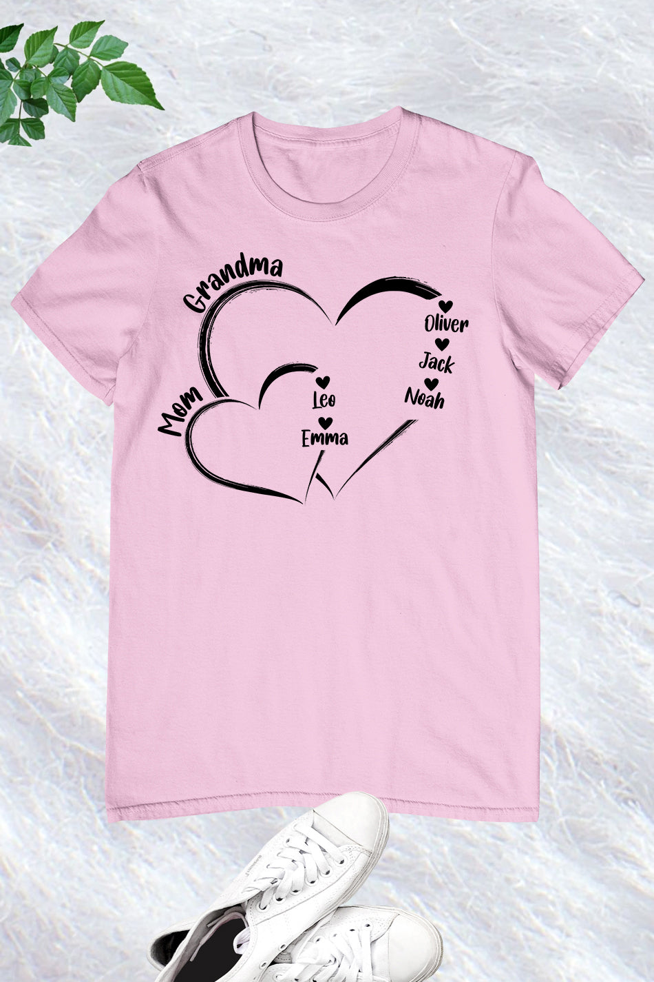 Personalized Grandma Shirt With Childrens Name