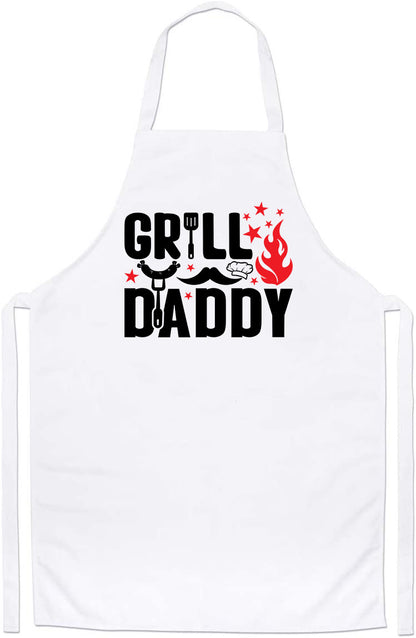 Premium Grill Daddy Husband Father's Day Custom Picnic Lover Dad Apron