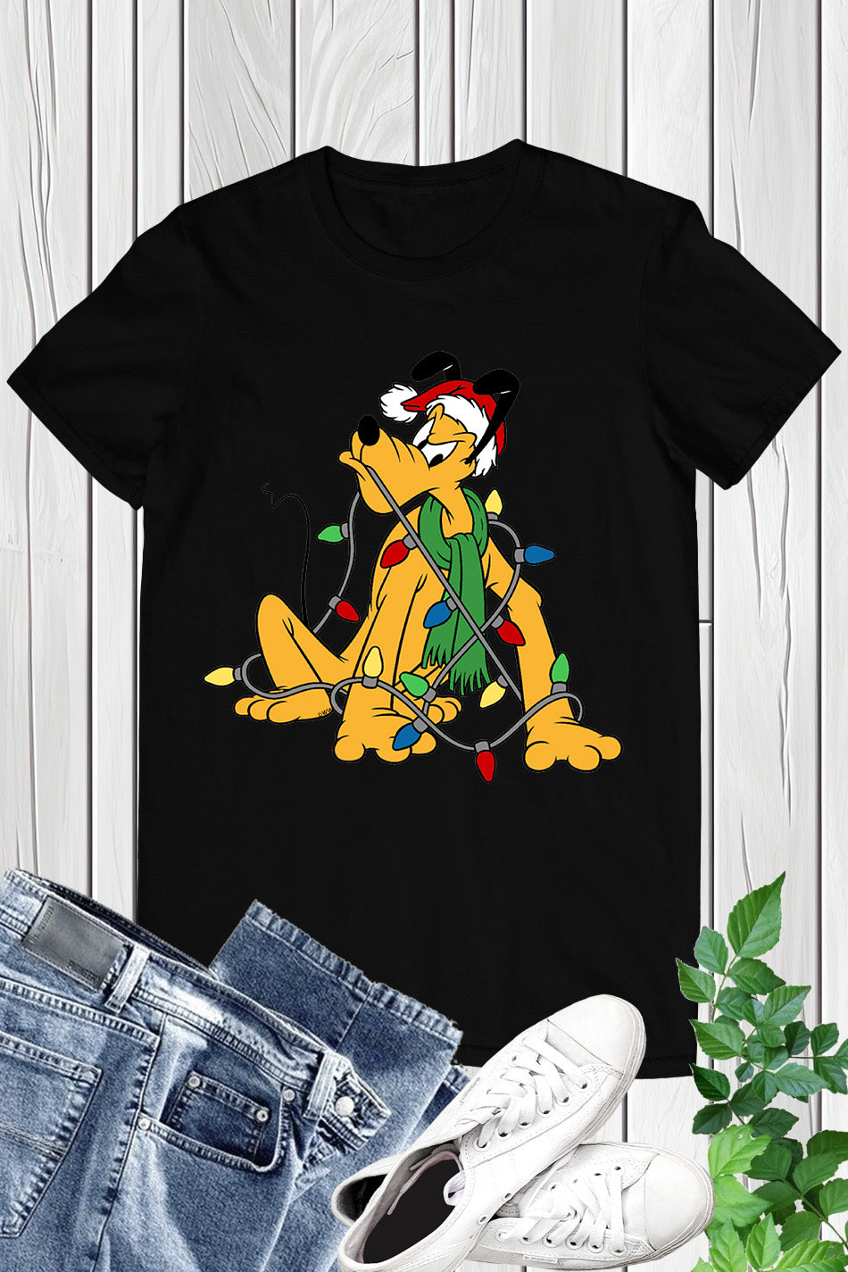 Christmas  Goofy Family T Shirt