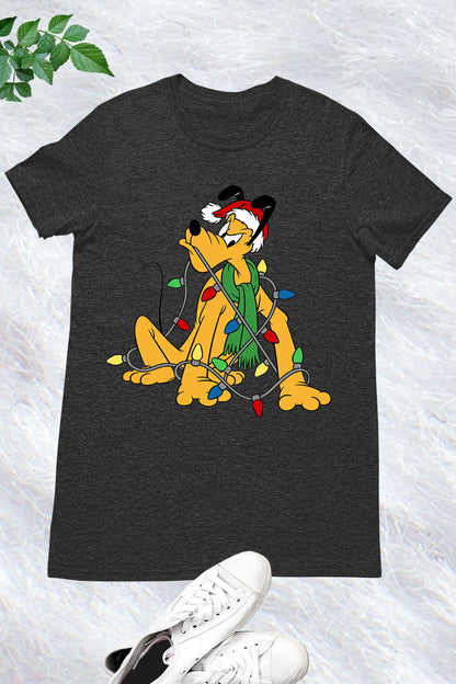 Christmas  Goofy Family T Shirt