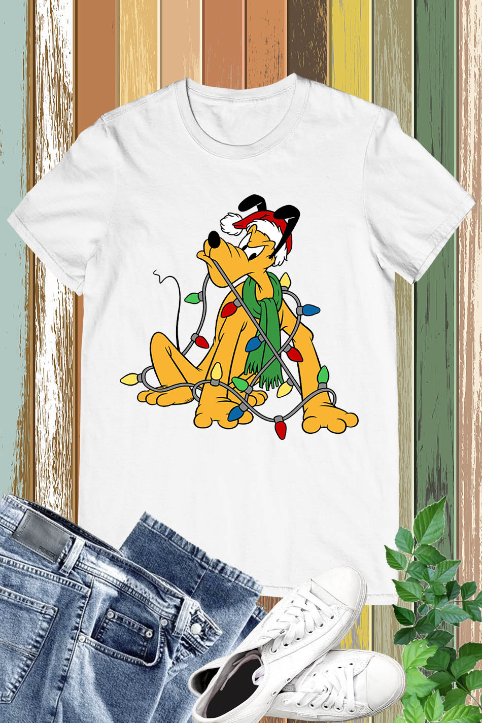 Christmas  Goofy Family T Shirt