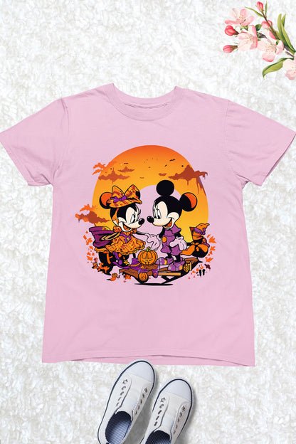 Halloween Mickey and Minnie Theme Shirt