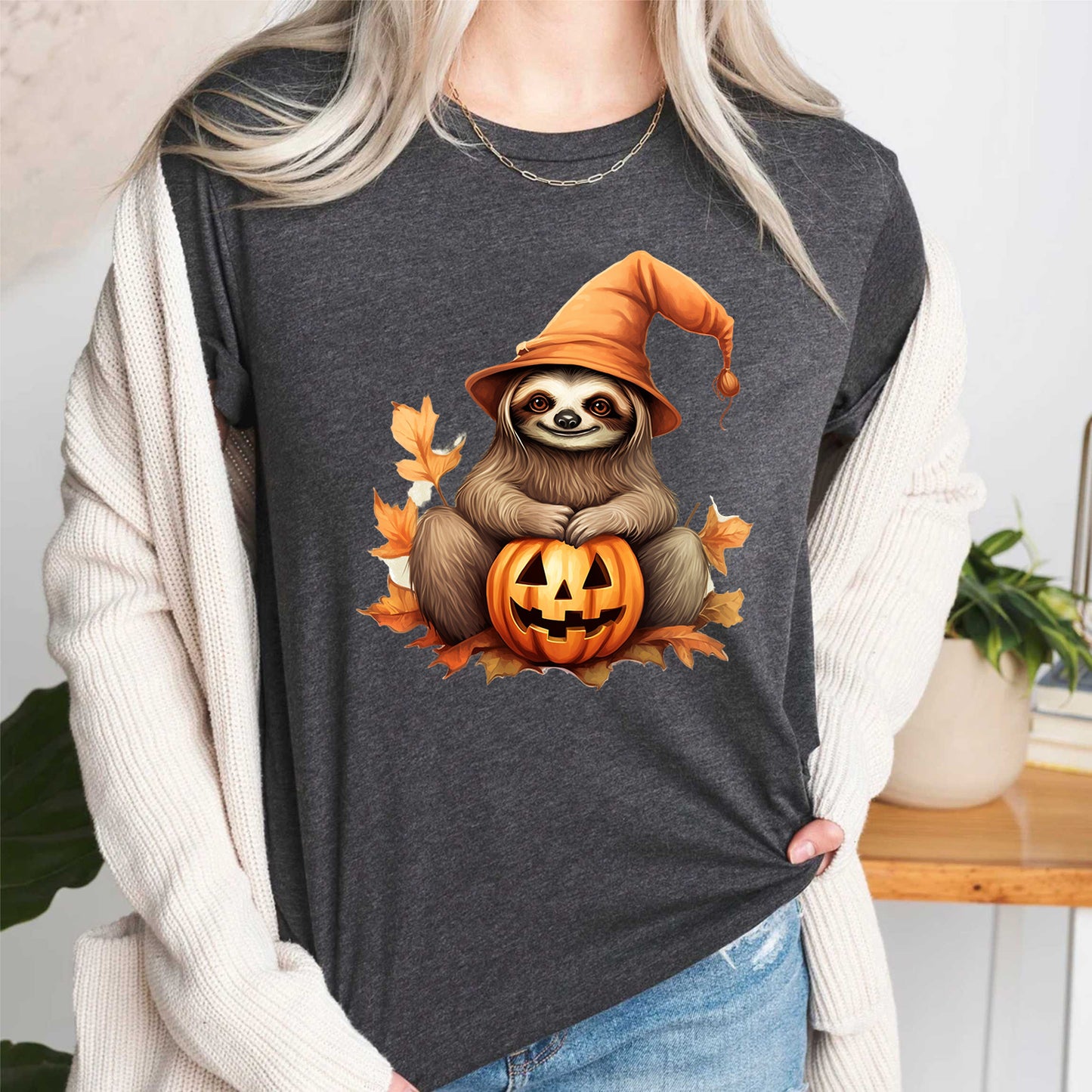 Hello Sloth Halloween T Shirt