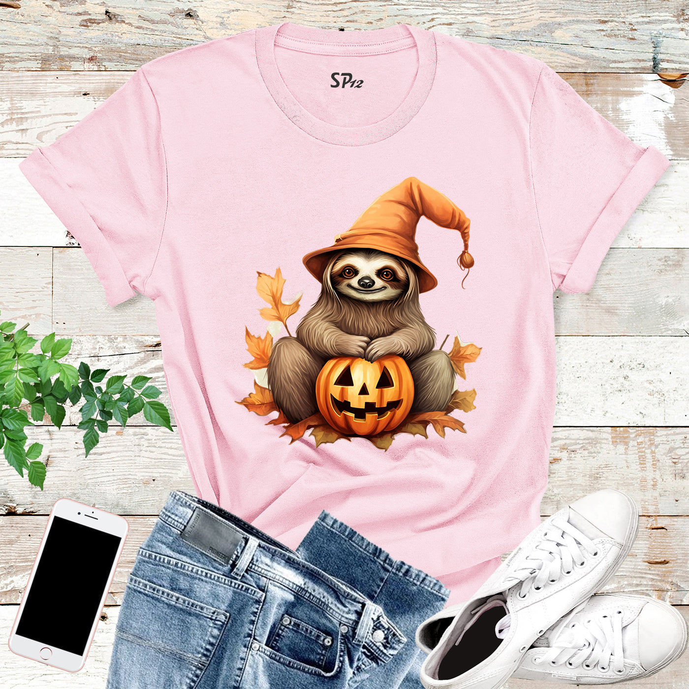 Hello Sloth Halloween T Shirt