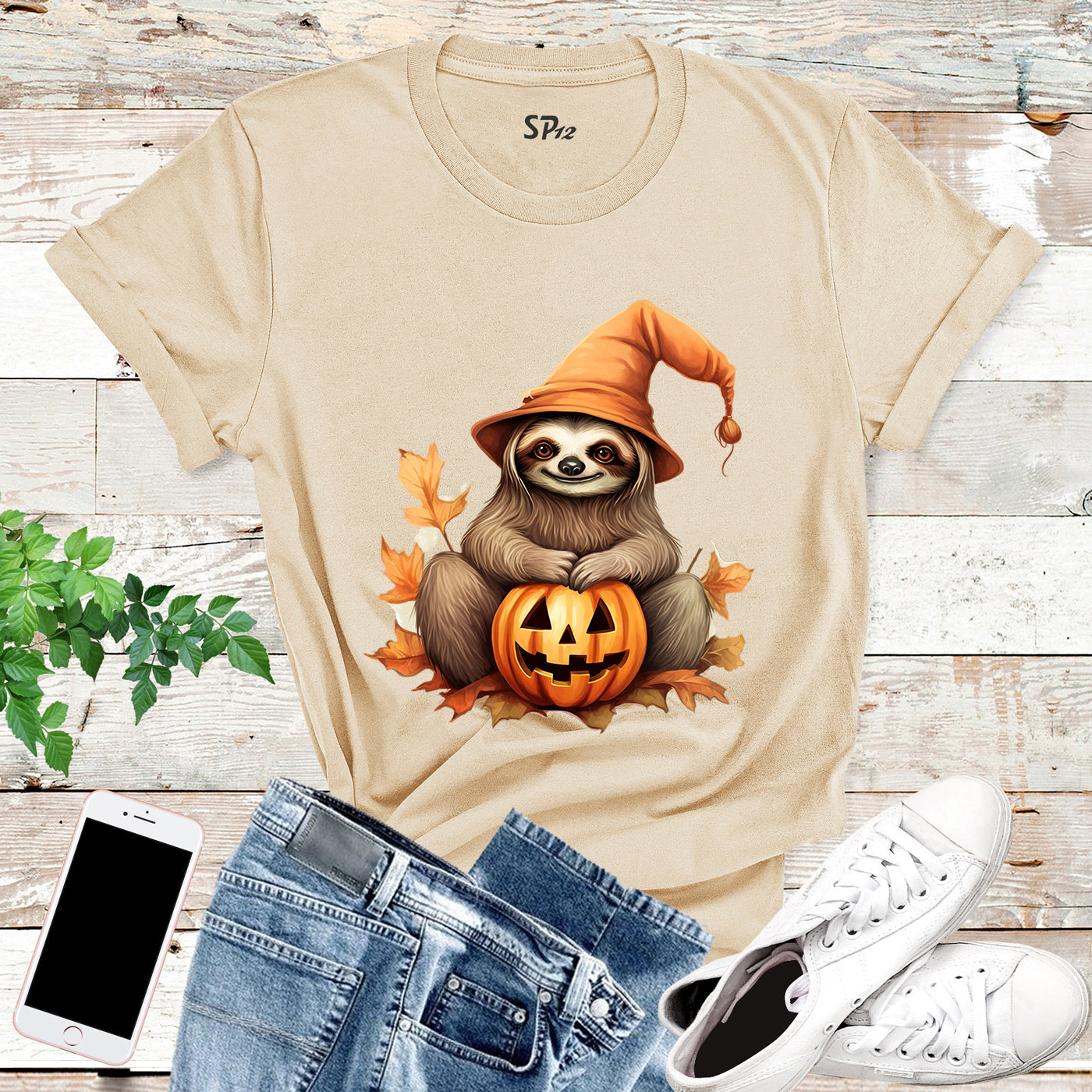 Hello Sloth Halloween T Shirt