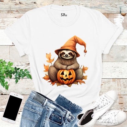 Hello Sloth Halloween T Shirt