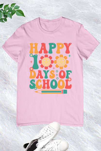 Happy 100 Days Of School T Shirt