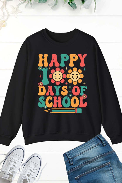 Happy 100 Days Of School Sweatshirt