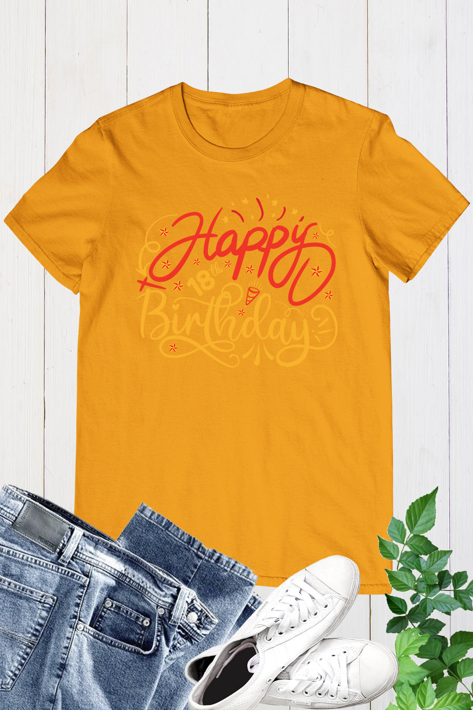 Vintage 18th Birthday Shirt