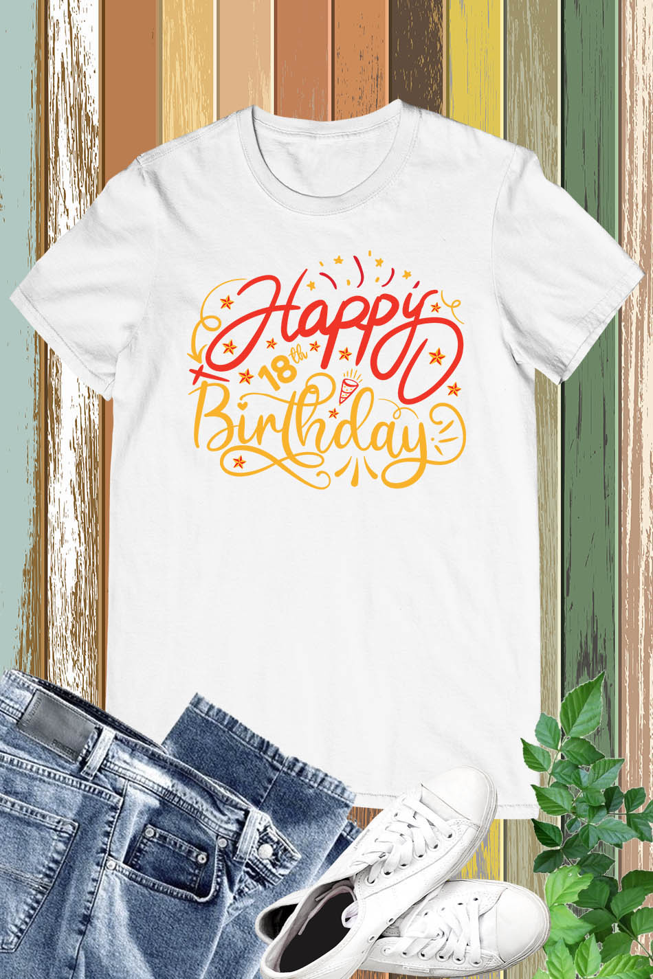 Vintage 18th Birthday Shirt