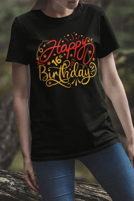 Vintage 16th Birthday Shirt