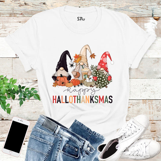 Hallothankmas Funnt Halloween T Shirt