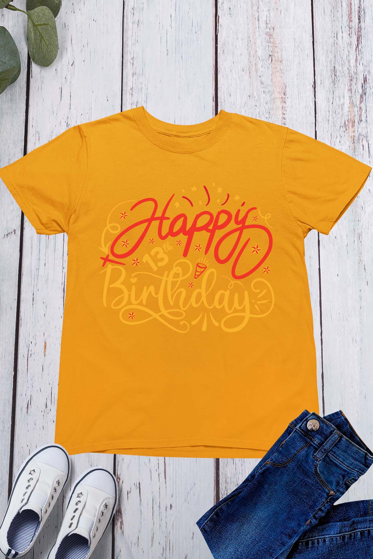 Happy 13th Birthday Shirt