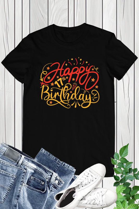 Vintage 17th Birthday Shirt