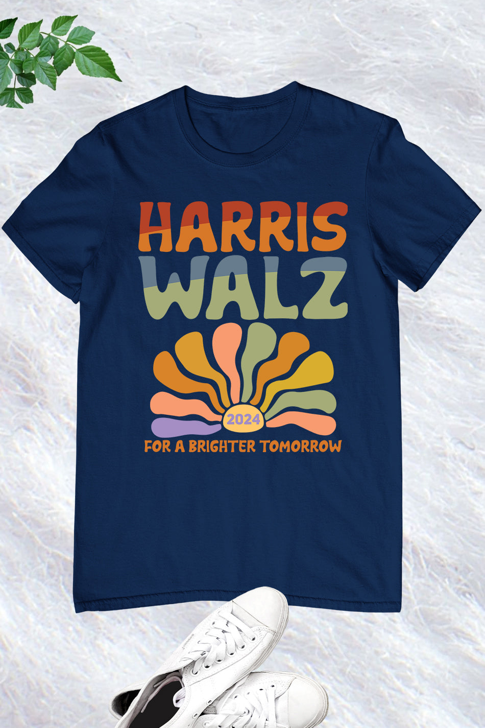 Harris Walz Boho Election T Shirt