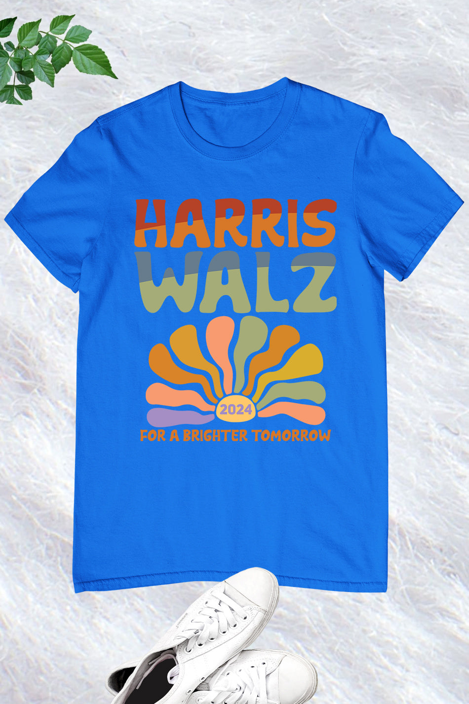 Harris Walz Boho Election T Shirt