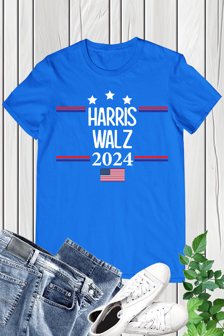 Harris Walz 2024 USA Election T Shirt