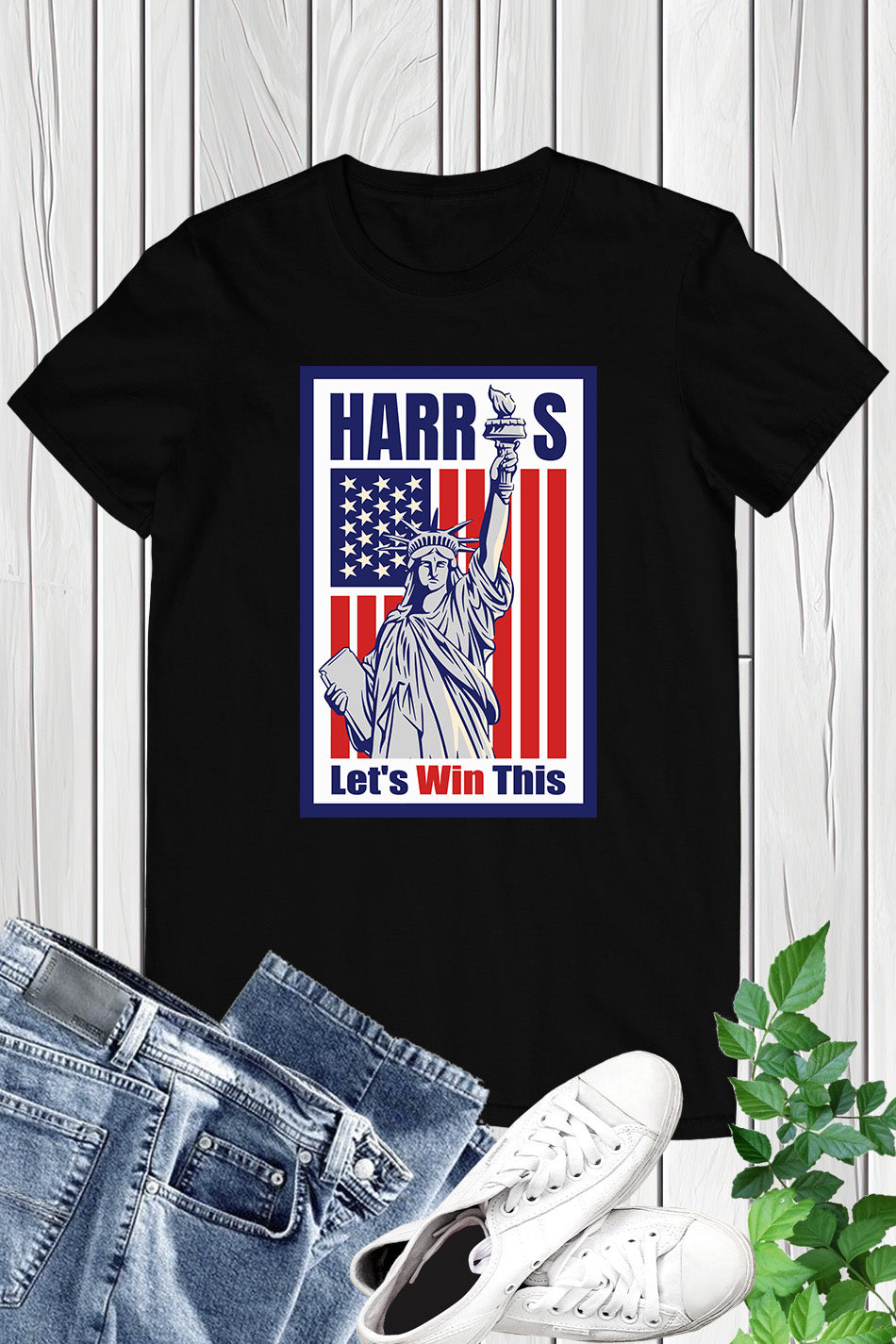 Harris 2024 Lets Win This Political Campaign Shirt