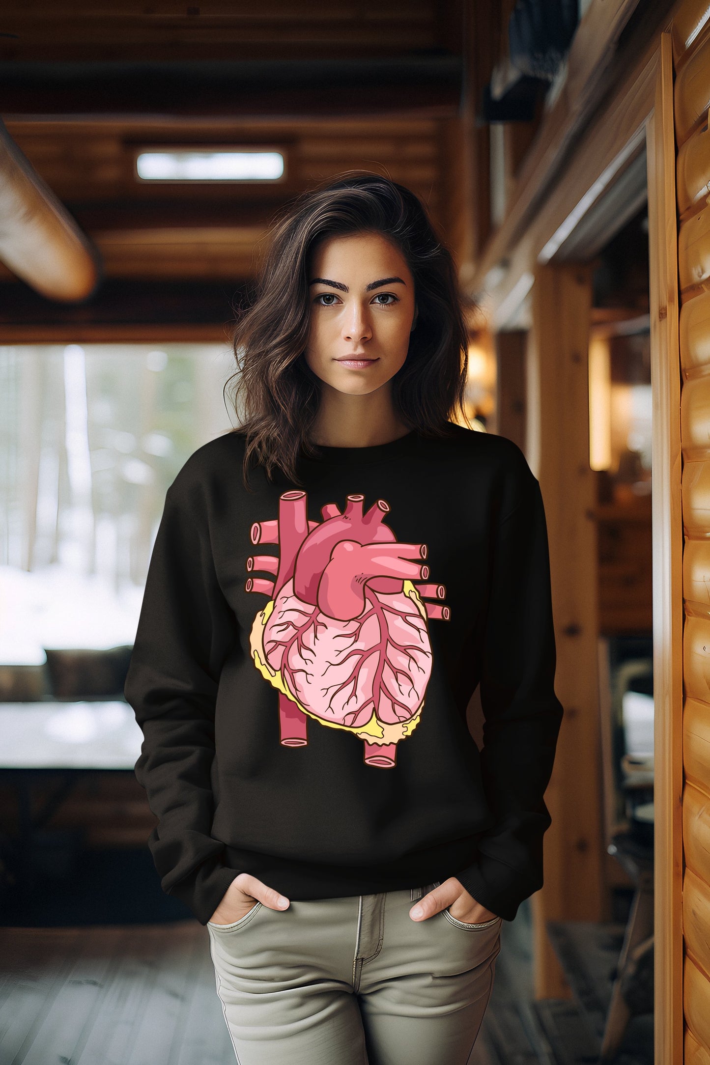 Anatomical Hear Sweatshirt