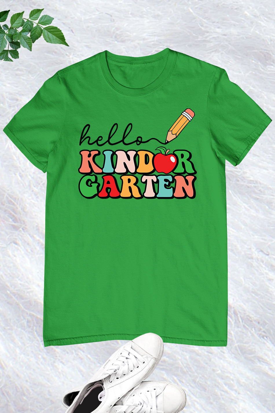 Hello Kindergarten Grade Teacher Shirt